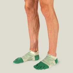 Injinji Socks Men's Run Lightweight No Show - Fern