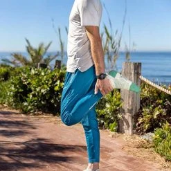 Injinji Socks Men's Run Lightweight No Show - Fern