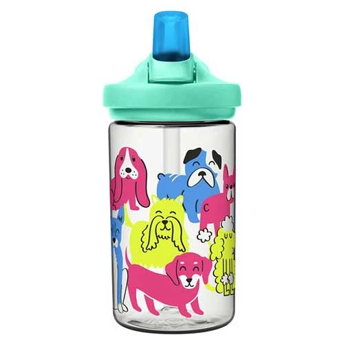 CamelBak Kids Eddy 14oz - Rainbow Dogs Hydration, Belts, And Waterbottles 2 CamelBak Kids Eddy 14oz - Rainbow Dogs Hydration, Belts, And Waterbottles