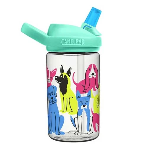 CamelBak Kids Eddy 14oz - Rainbow Dogs Hydration, Belts, And Waterbottles 3 CamelBak Kids Eddy 14oz - Rainbow Dogs Hydration, Belts, And Waterbottles