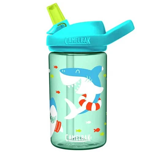 CamelBak Hydration, Belts, And Waterbottles Kids Eddy 14oz - Summer Sharks 2 CamelBak Hydration, Belts, And Waterbottles Kids Eddy 14oz - Summer Sharks