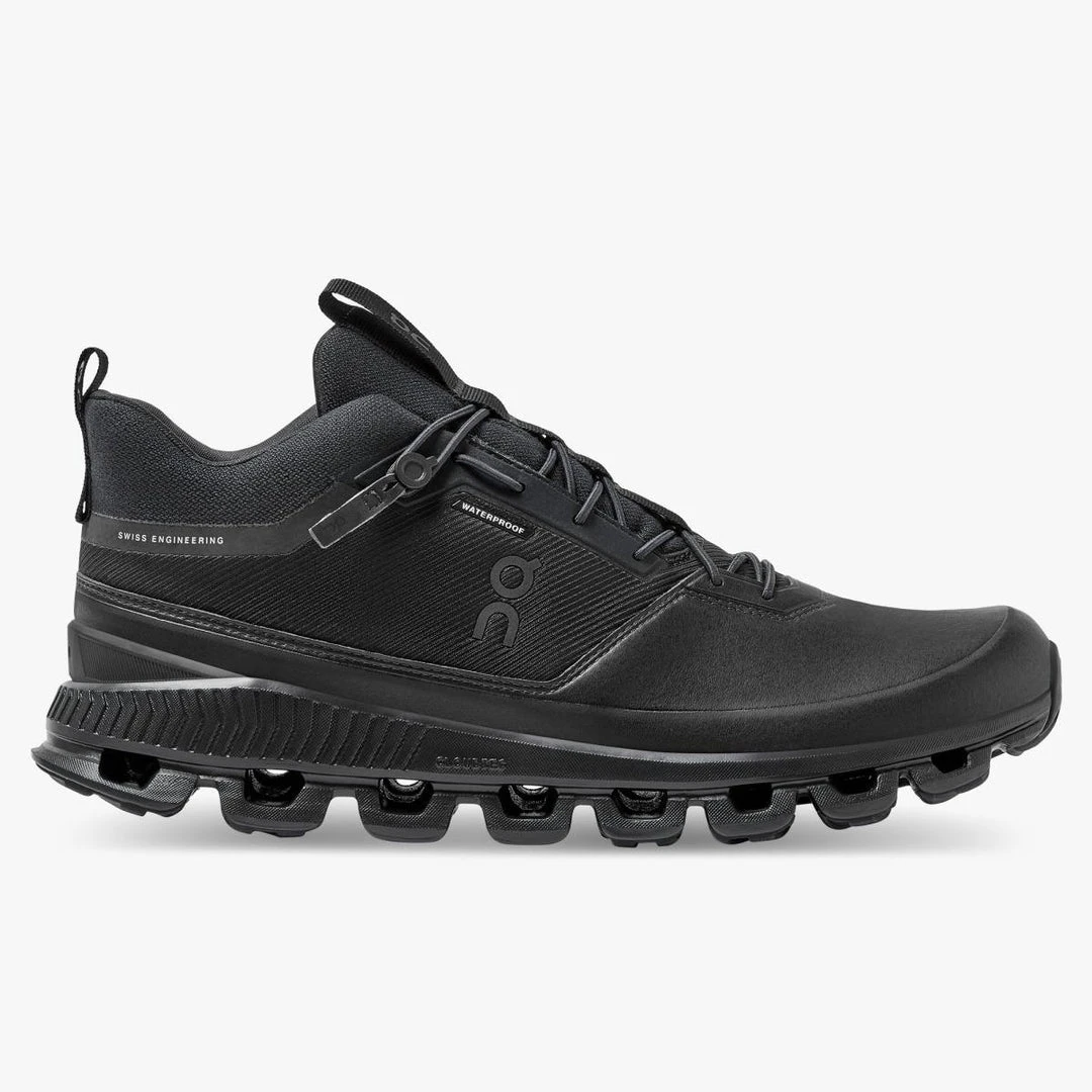 On Running Women's Cloud Hi Waterproof Running Shoe - All Black - Regular (B) Shoes 1 On Running Women's Cloud Hi Waterproof Running Shoe - All Black - Regular (B) Shoes