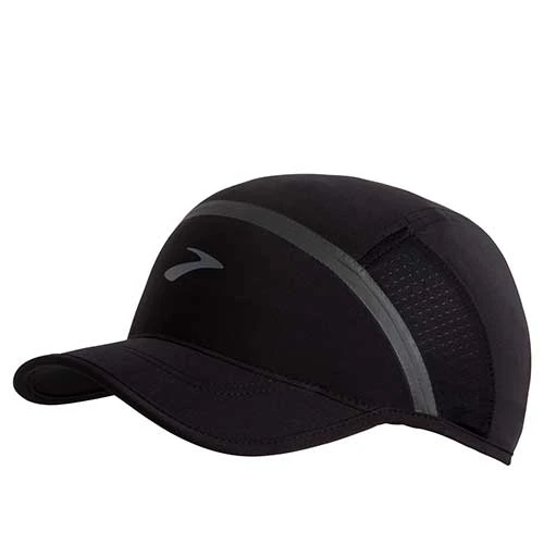 Brooks Hats Unisex Base Hat - Black 1 Brooks Hats Unisex Base Hat - Black