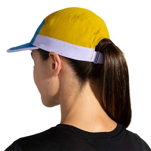Brooks Unisex Propel Hat - Bluetiful/Golden Hour Hats 3 Brooks Unisex Propel Hat - Bluetiful/Golden Hour Hats