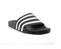 Adidas Unisex Adilette Slide Sandals - Core Black/White/Core Black
