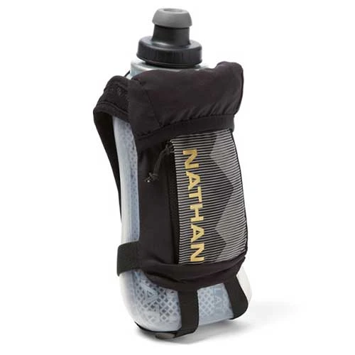 Nathan QuickSqueeze Insulated 18oz - Black/Gold 2 Nathan QuickSqueeze Insulated 18oz - Black/Gold