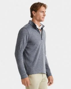 Rhone Apparel Men's Commuter 1/4 Zip Top - Dark Grey Heather 10 Rhone Apparel Men's Commuter 1/4 Zip Top - Dark Grey Heather