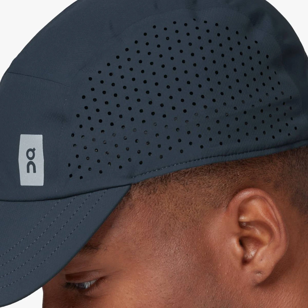 On Running Unisex Lightweight Cap - Navy 5 On Running Unisex Lightweight Cap - Navy