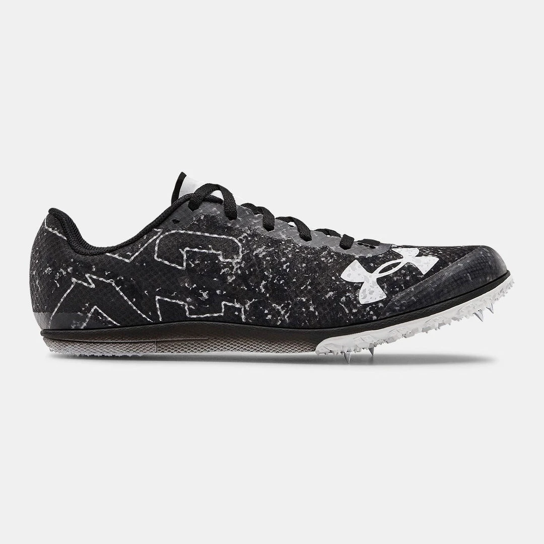 Under Armour Unisex Brigade XC Low Spikes - Black/White-Regular (D) 1 Under Armour Unisex Brigade XC Low Spikes - Black/White-Regular (D)