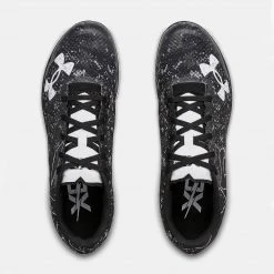 Under Armour Unisex Brigade XC Low Spikes - Black/White-Regular (D) 9 Under Armour Unisex Brigade XC Low Spikes - Black/White-Regular (D)