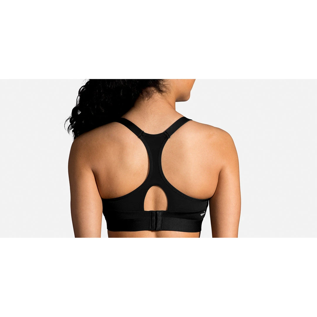 Brooks Women's Dare Racerback Run Bra - Black Bras 5 Brooks Women's Dare Racerback Run Bra - Black Bras