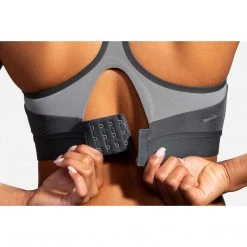 Brooks Women's Dare Racerback Run Bra - Asphalt Bras 17 Brooks Women's Dare Racerback Run Bra - Asphalt Bras