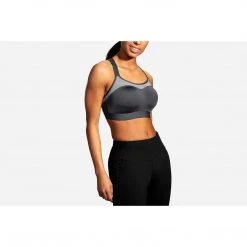 Brooks Women's Dare Racerback Run Bra - Asphalt Bras 23 Brooks Women's Dare Racerback Run Bra - Asphalt Bras