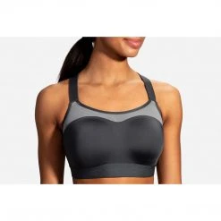 Brooks Women's Dare Racerback Run Bra - Asphalt Bras 22 Brooks Women's Dare Racerback Run Bra - Asphalt Bras