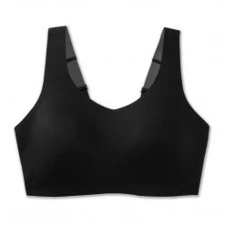 Brooks Bras Women's Dare Scoopback Run Bra - Black
