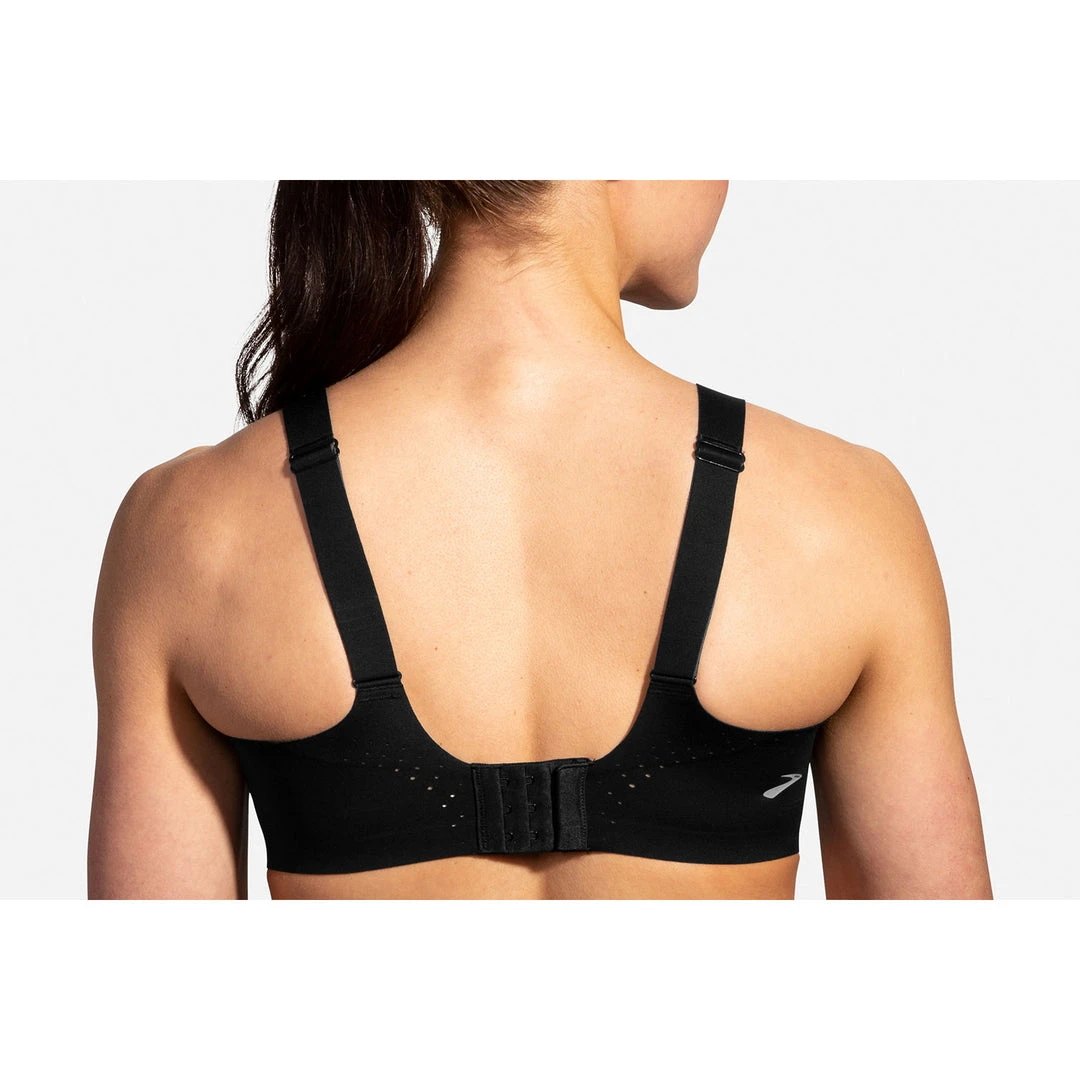 Brooks Bras Women's Dare Scoopback Run Bra - Black 9 Brooks Bras Women's Dare Scoopback Run Bra - Black