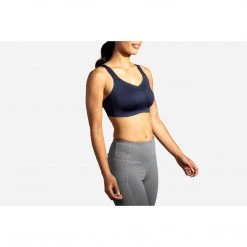 Brooks Women's Dare Underwire Run Bra - Navy Bras