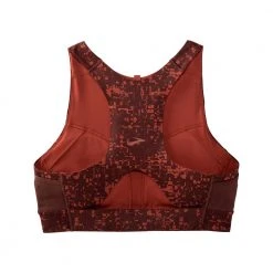 Brooks Women's Drive 3 Pocket - RR Glitch Print/Copper Bras 7 Brooks Women's Drive 3 Pocket - RR Glitch Print/Copper Bras