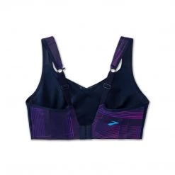 Brooks Women's Drive Convertible Run Bra - Matrix Navy Print