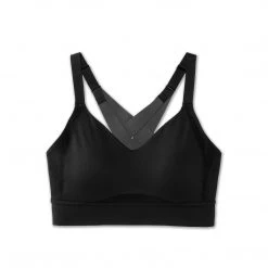 Brooks Women's Drive Interlace Run Bra - Black