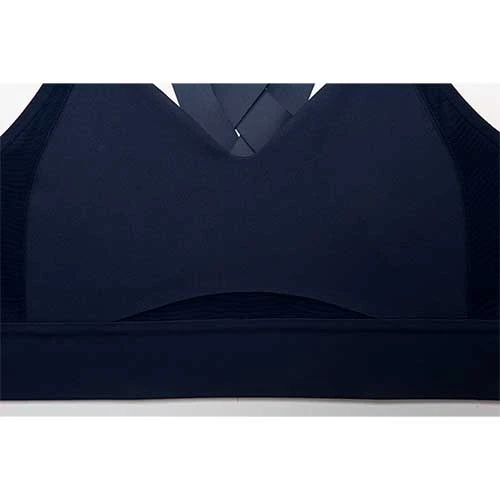 Brooks Women's Drive Interlace Run Bra - Navy Bras 3 Brooks Women's Drive Interlace Run Bra - Navy Bras