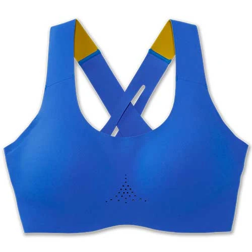 Brooks Women's Dare Crossback Run Bra 2.0 - Bluetiful/Golden Hour Bras 1 Brooks Women's Dare Crossback Run Bra 2.0 - Bluetiful/Golden Hour Bras