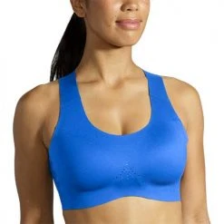 Brooks Women's Dare Crossback Run Bra 2.0 - Bluetiful/Golden Hour Bras 15 Brooks Women's Dare Crossback Run Bra 2.0 - Bluetiful/Golden Hour Bras