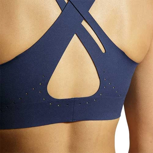 Brooks Women's Dare Crossback Run Bra 2.0 - Navy 4 Brooks Women's Dare Crossback Run Bra 2.0 - Navy