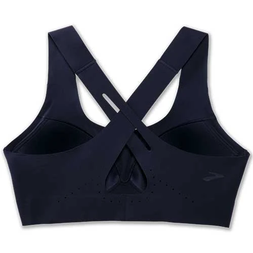 Brooks Women's Dare Crossback Run Bra 2.0 - Navy 2 Brooks Women's Dare Crossback Run Bra 2.0 - Navy