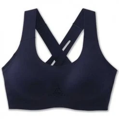 Brooks Women's Dare Crossback Run Bra 2.0 - Navy