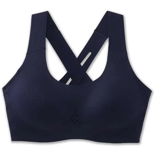 Brooks Women's Dare Crossback Run Bra 2.0 - Navy 1 Brooks Women's Dare Crossback Run Bra 2.0 - Navy