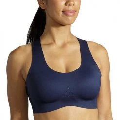 Brooks Women's Dare Crossback Run Bra 2.0 - Navy 16 Brooks Women's Dare Crossback Run Bra 2.0 - Navy