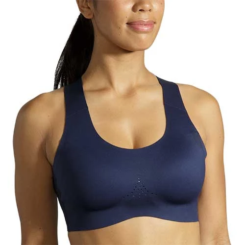 Brooks Women's Dare Crossback Run Bra 2.0 - Navy 7 Brooks Women's Dare Crossback Run Bra 2.0 - Navy
