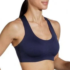 Brooks Women's Dare Crossback Run Bra 2.0 - Navy 17 Brooks Women's Dare Crossback Run Bra 2.0 - Navy
