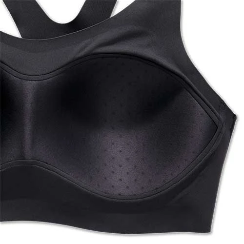 Brooks Women's Dare Racerback Run Bra 2.0 - Asphalt 6 Brooks Women's Dare Racerback Run Bra 2.0 - Asphalt