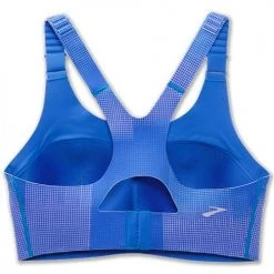 Brooks Women's Dare Racerback Run Bra 2.0 - Bluetiful Altitude Print