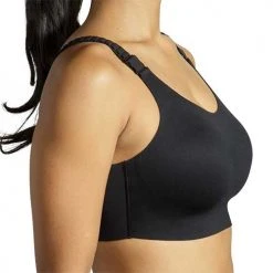 Brooks Women's Dare Scoopback Run Bra 2.0 - Black Bras