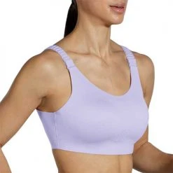 Brooks Women's Dare Scoopback Run Bra 2.0 - Violet Dash Tops