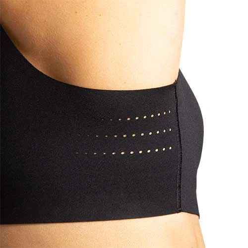 Brooks Women's Dare Strappy Run Bra 2022 - Black, Black 8 Brooks Women's Dare Strappy Run Bra 2022 - Black, Black