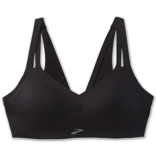 Brooks Women's Dare Strappy Run Bra 2022 - Black, Black 1 Brooks Women's Dare Strappy Run Bra 2022 - Black, Black
