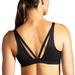 Brooks Women's Dare Strappy Run Bra 2022 - Black, Black 14 Brooks Women's Dare Strappy Run Bra 2022 - Black, Black