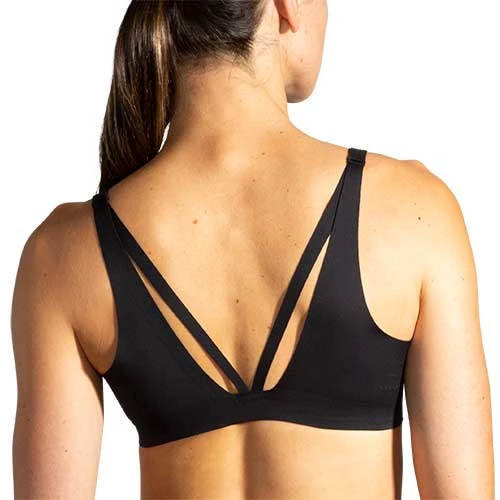 Brooks Women's Dare Strappy Run Bra 2022 - Black, Black 6 Brooks Women's Dare Strappy Run Bra 2022 - Black, Black