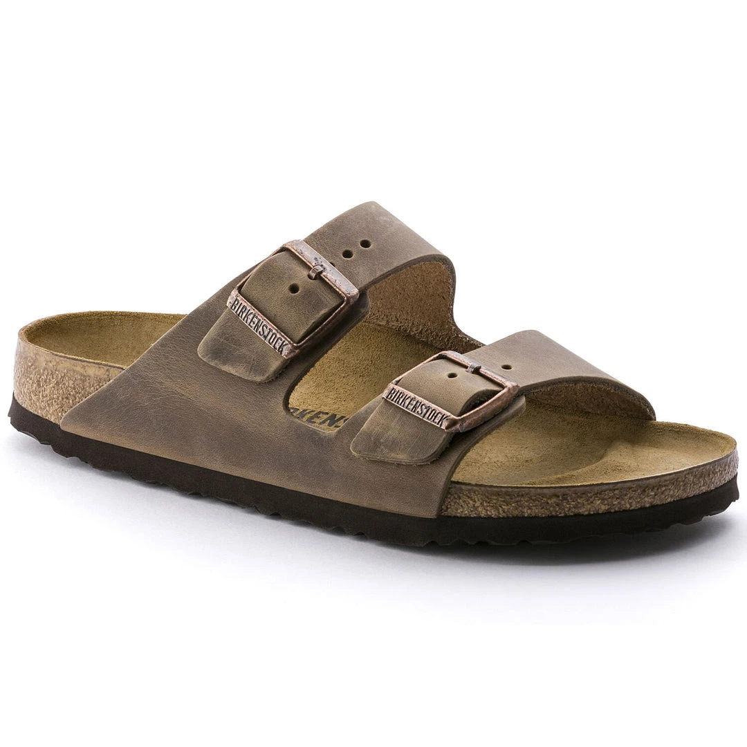 Birkenstock Shoes Arizona Cork Tobacco Brown Oiled Leather Sandal- Regular/Wide 1 Birkenstock Shoes Arizona Cork Tobacco Brown Oiled Leather Sandal- Regular/Wide