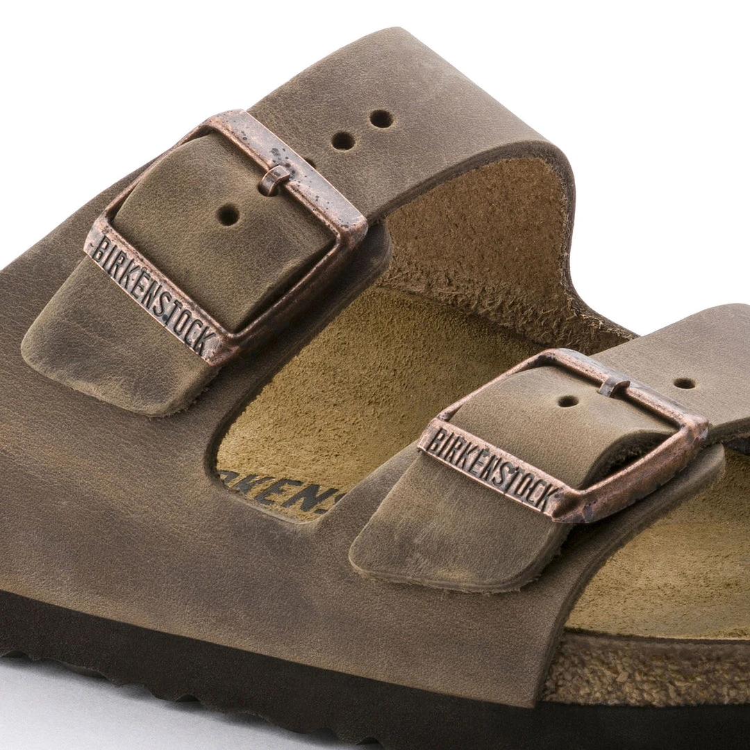 Birkenstock Shoes Arizona Cork Tobacco Brown Oiled Leather Sandal- Regular/Wide 5 Birkenstock Shoes Arizona Cork Tobacco Brown Oiled Leather Sandal- Regular/Wide