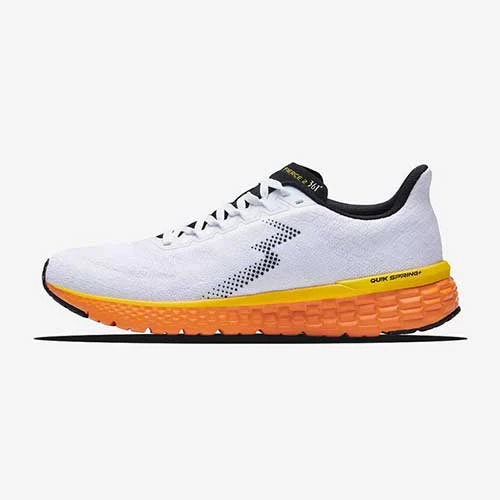 361 Shoes Men's Fierce 2 Running Shoe - White/Magma Orange - Regular (D) 2 361 Shoes Men's Fierce 2 Running Shoe - White/Magma Orange - Regular (D)