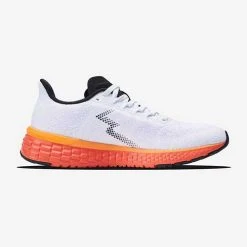 361 Shoes Women's Fierce 2 Running Shoe - White/Mandarin Red - Regular (B)