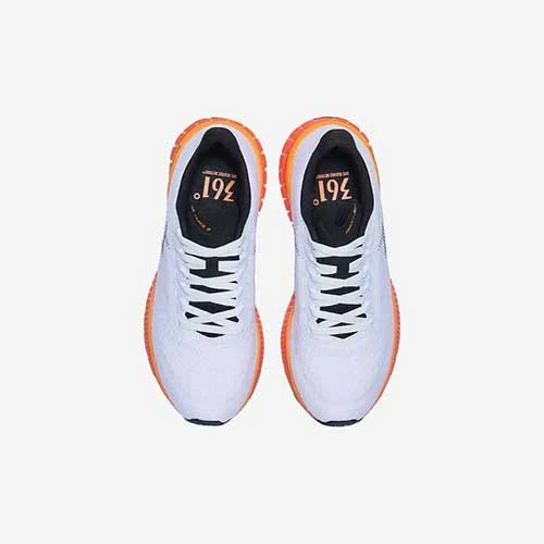 361 Shoes Women's Fierce 2 Running Shoe - White/Mandarin Red - Regular (B) 4 361 Shoes Women's Fierce 2 Running Shoe - White/Mandarin Red - Regular (B)