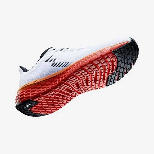 361 Shoes Women's Fierce 2 Running Shoe - White/Mandarin Red - Regular (B) 3 361 Shoes Women's Fierce 2 Running Shoe - White/Mandarin Red - Regular (B)