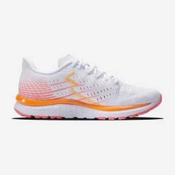 361 Shoes Women's Kairos Running Shoe - White/Georgia Peach - Regular (B)