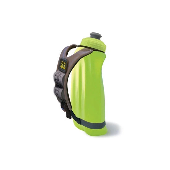 Amphipod Hydration, Belts, And Waterbottles Hydra Ergo Minimalist 16oz - Charcoal/Green 1 Amphipod Hydration, Belts, And Waterbottles Hydra Ergo Minimalist 16oz - Charcoal/Green